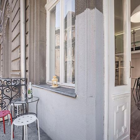 Ferienwohnung Luxury Art Deco Flat / Big Balcony Budapest Exterior foto