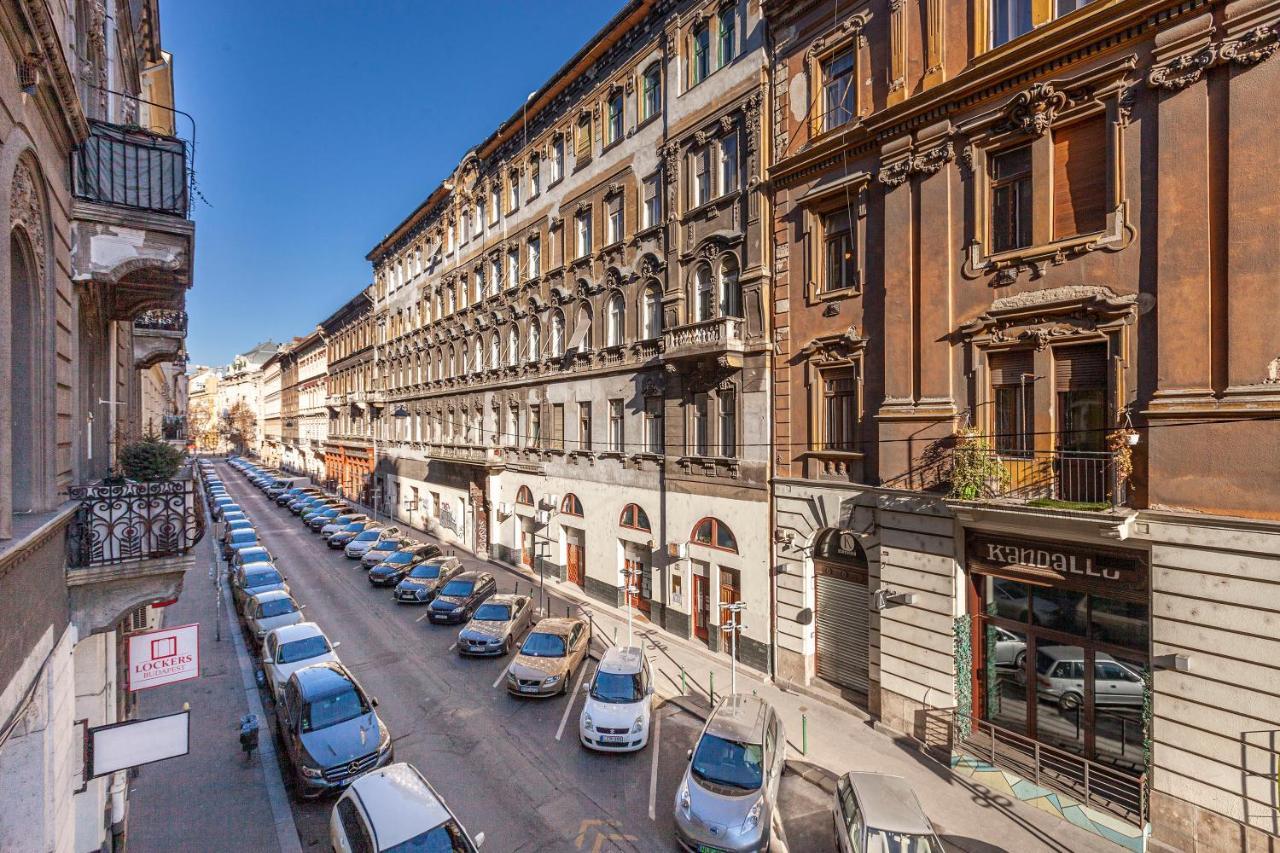 Ferienwohnung Luxury Art Deco Flat / Big Balcony Budapest Exterior foto